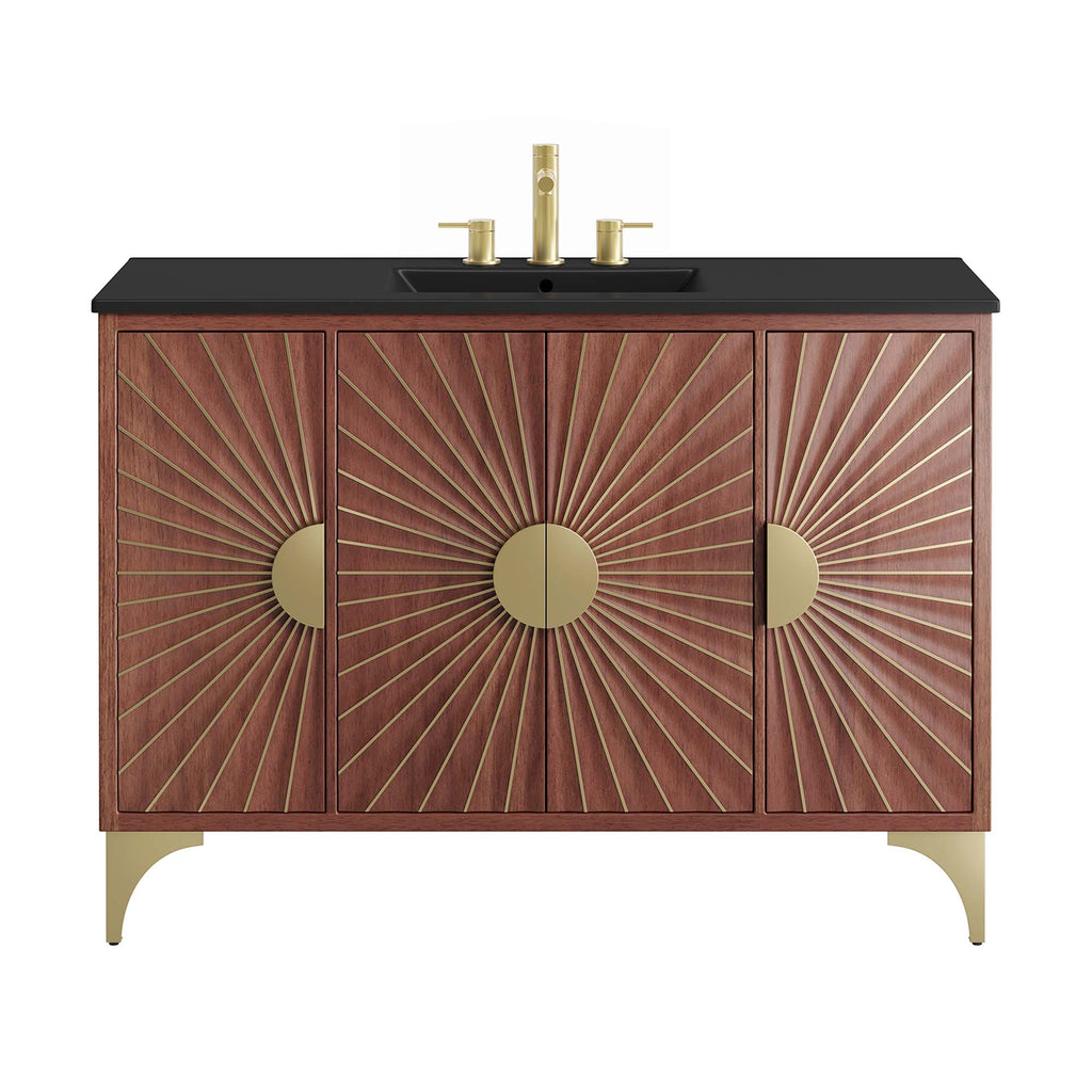 Daylight 48" Bathroom Vanity - Black Walnut