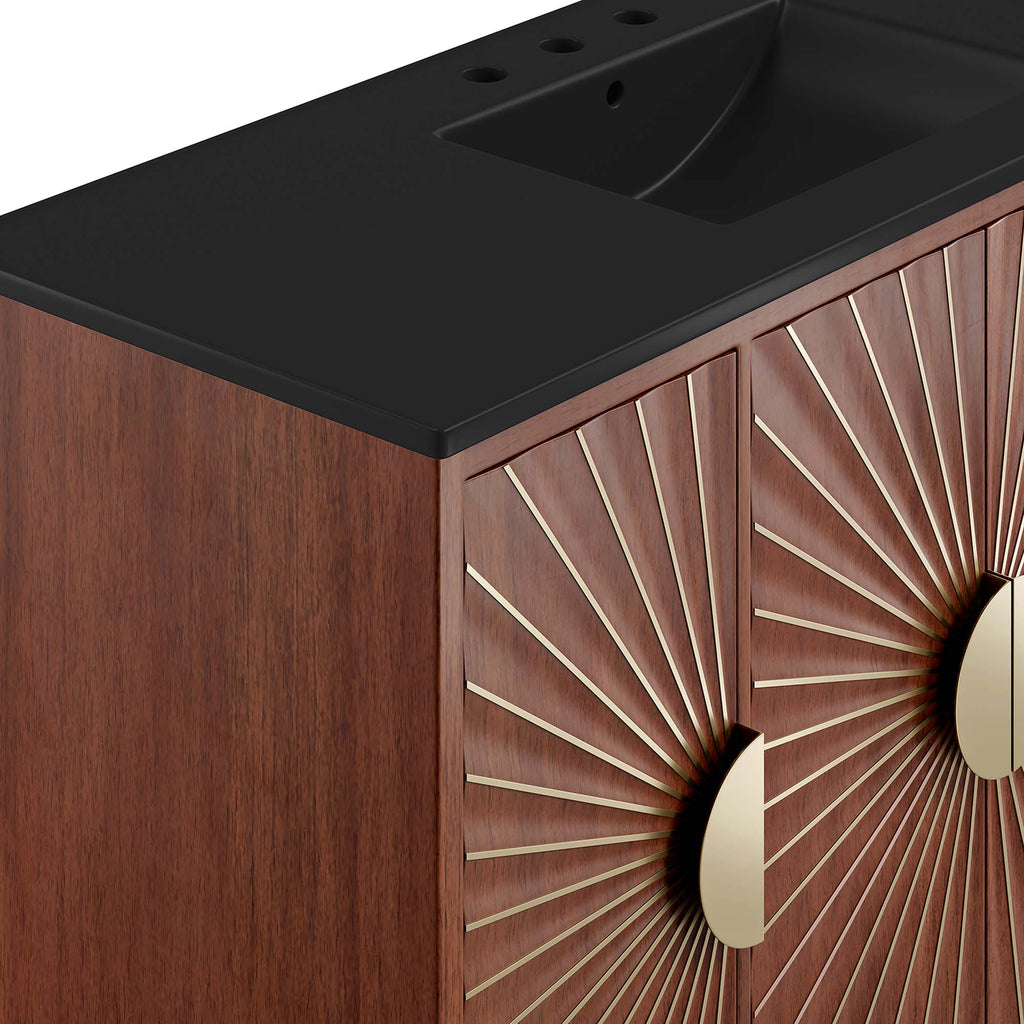 Daylight 48" Bathroom Vanity - Black Walnut