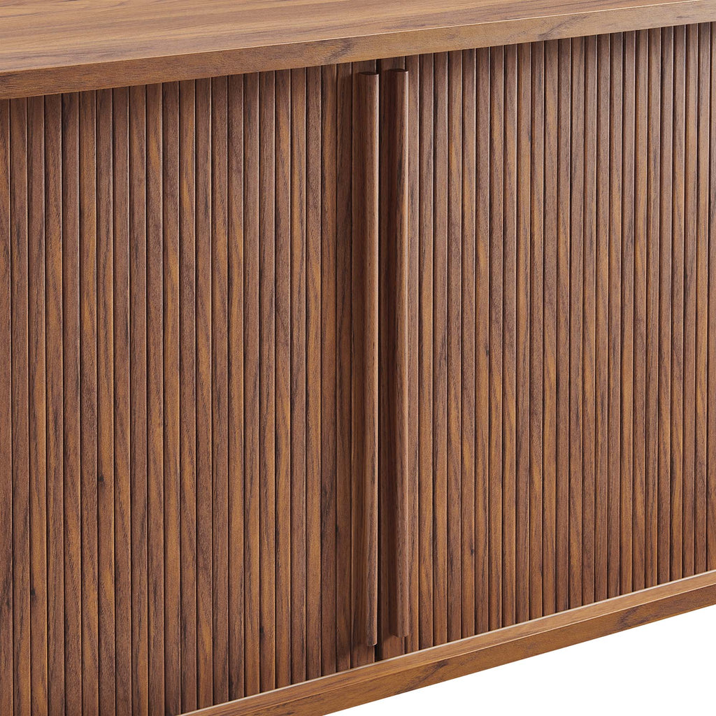 Cadence 63" Curved Sideboard - Walnut