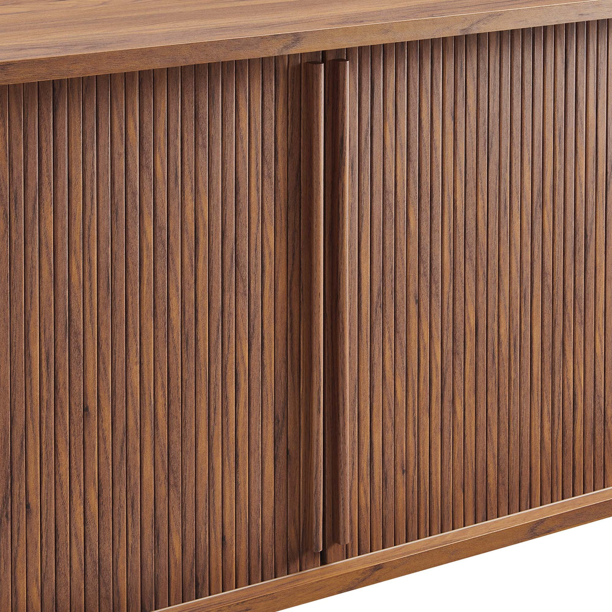 Cadence 63" Curved Sideboard - Walnut