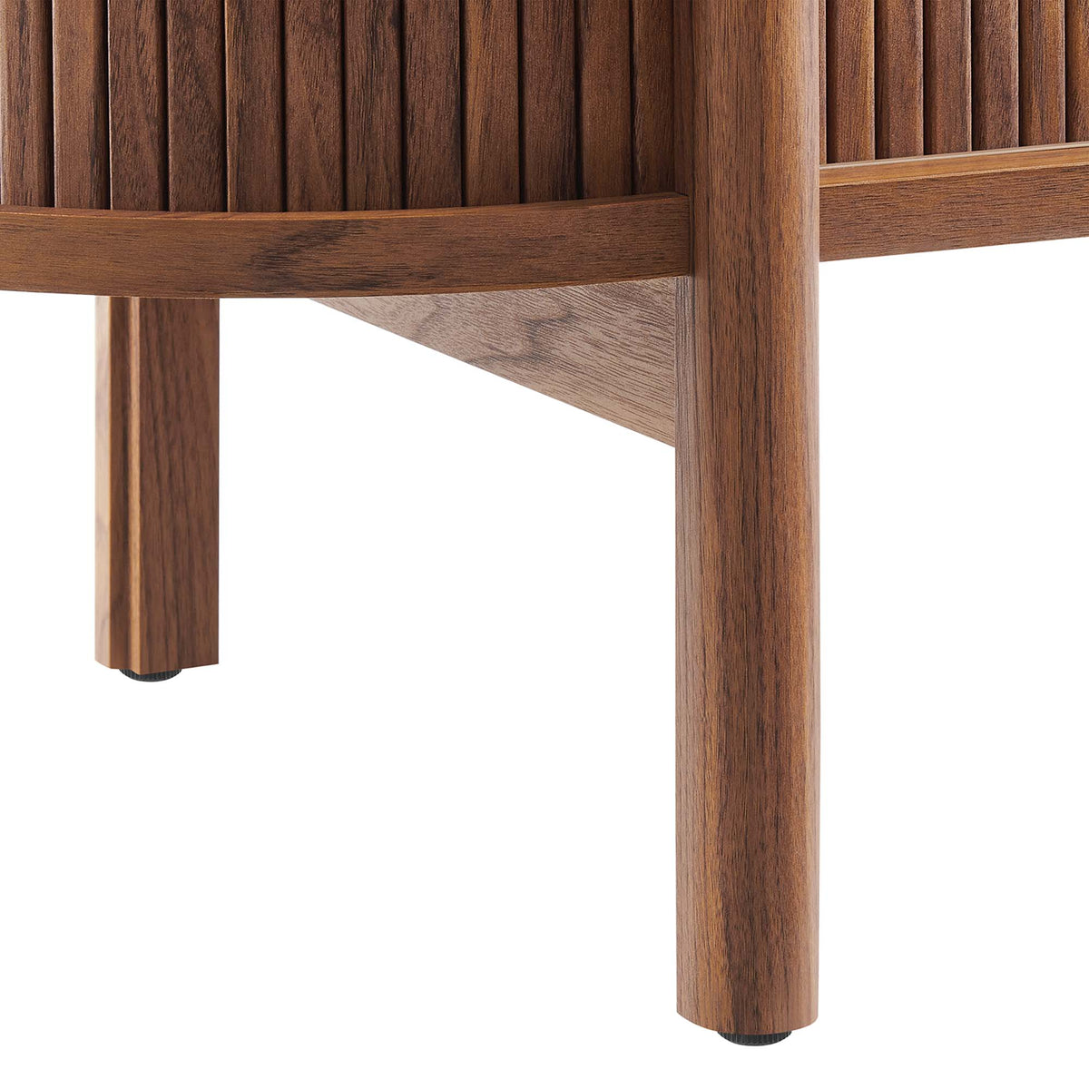 Cadence 63" Curved Sideboard - Walnut