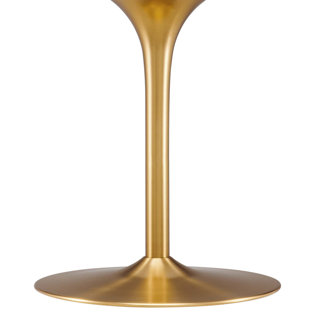 Pursuit 40" Dining Table - Walnut Gold