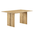 Amistad 60" Wood Dining Table - Oak