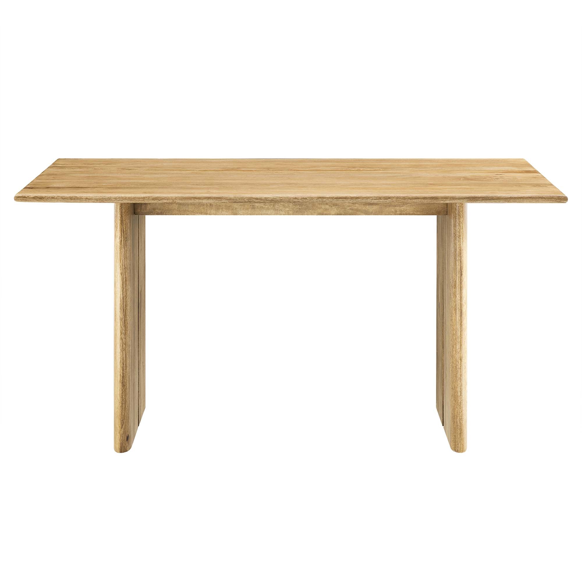 Amistad 60" Wood Dining Table - Oak