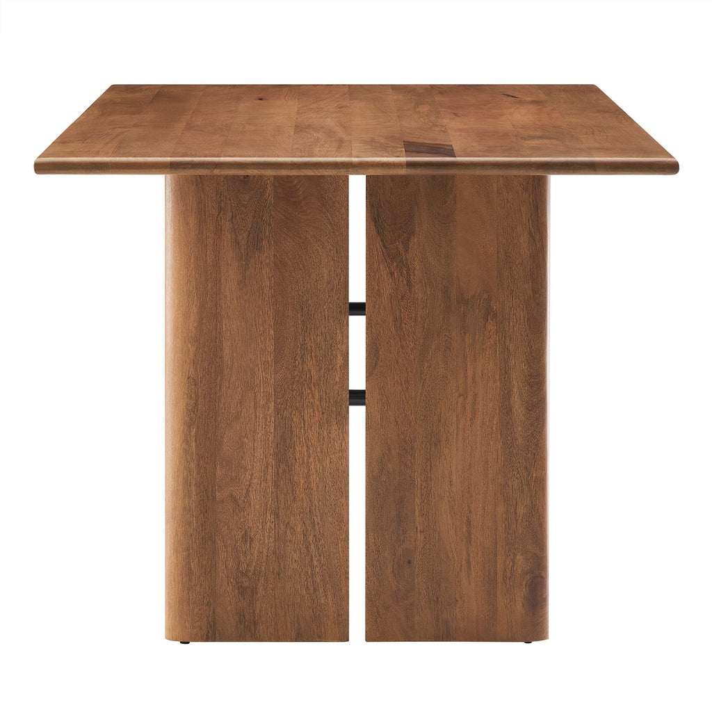 Amistad 60" Wood Dining Table - Walnut