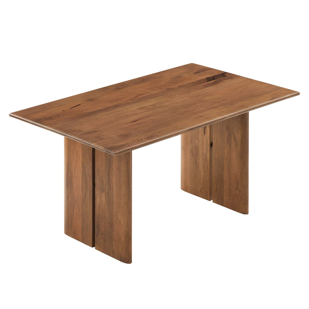 Amistad 60" Wood Dining Table - Walnut