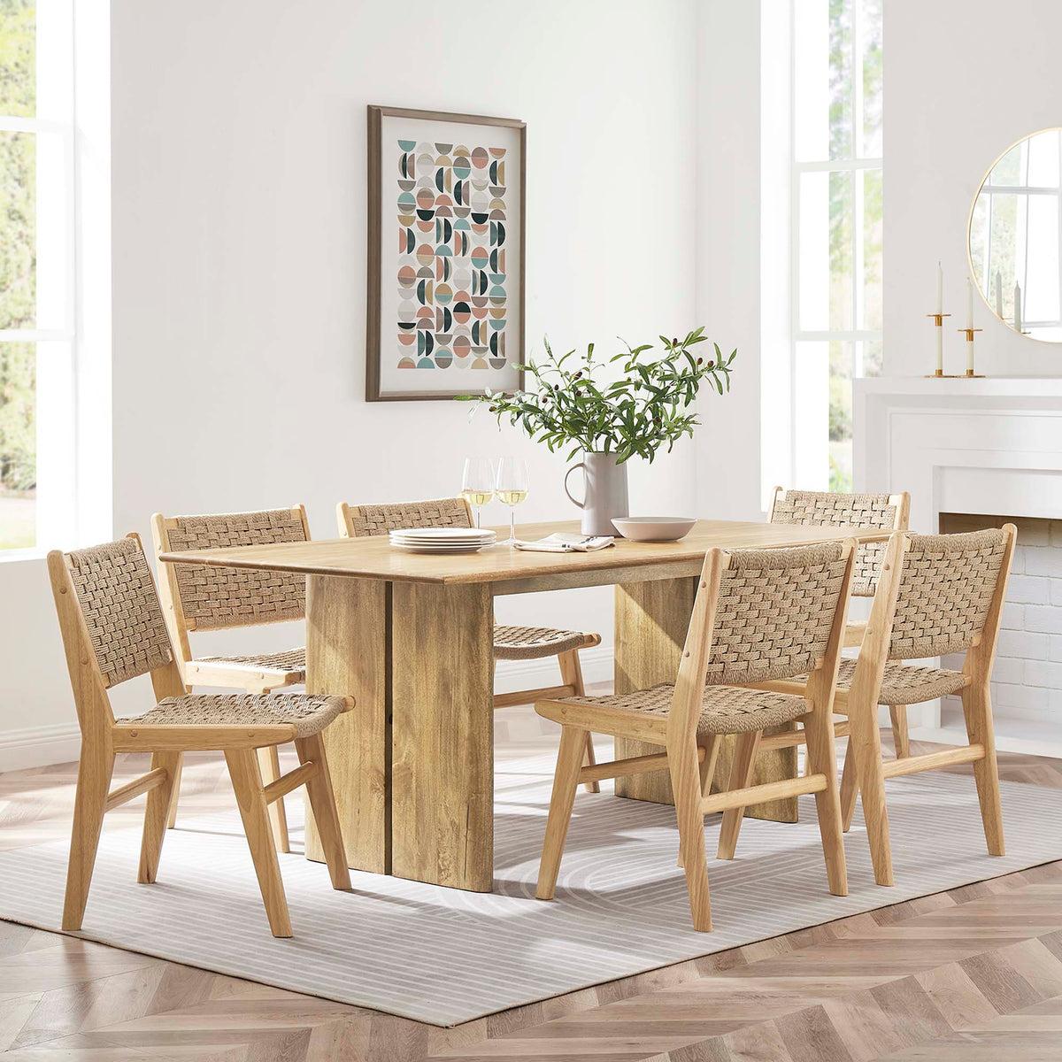 Amistad 72" Dining Table - Oak