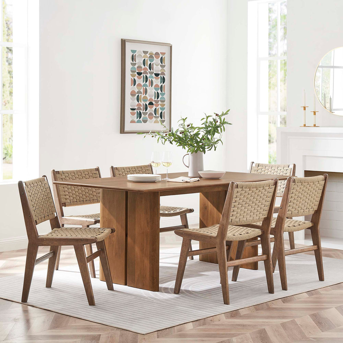 Amistad 72" Dining Table - Walnut