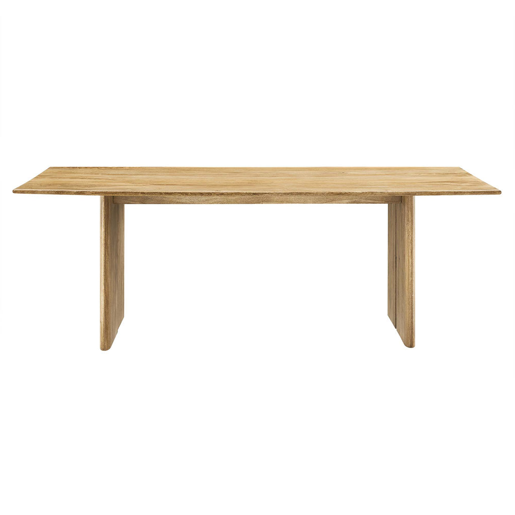 Amistad 86" Wood Dining Table - Oak