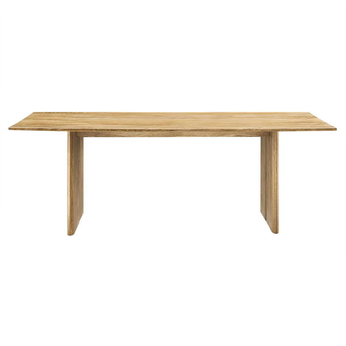 Amistad 86" Wood Dining Table - Oak