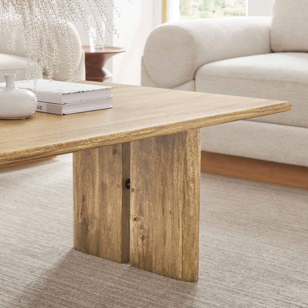 Amistad Wood Coffee Table - Oak