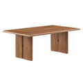 Amistad Wood Coffee Table - Walnut