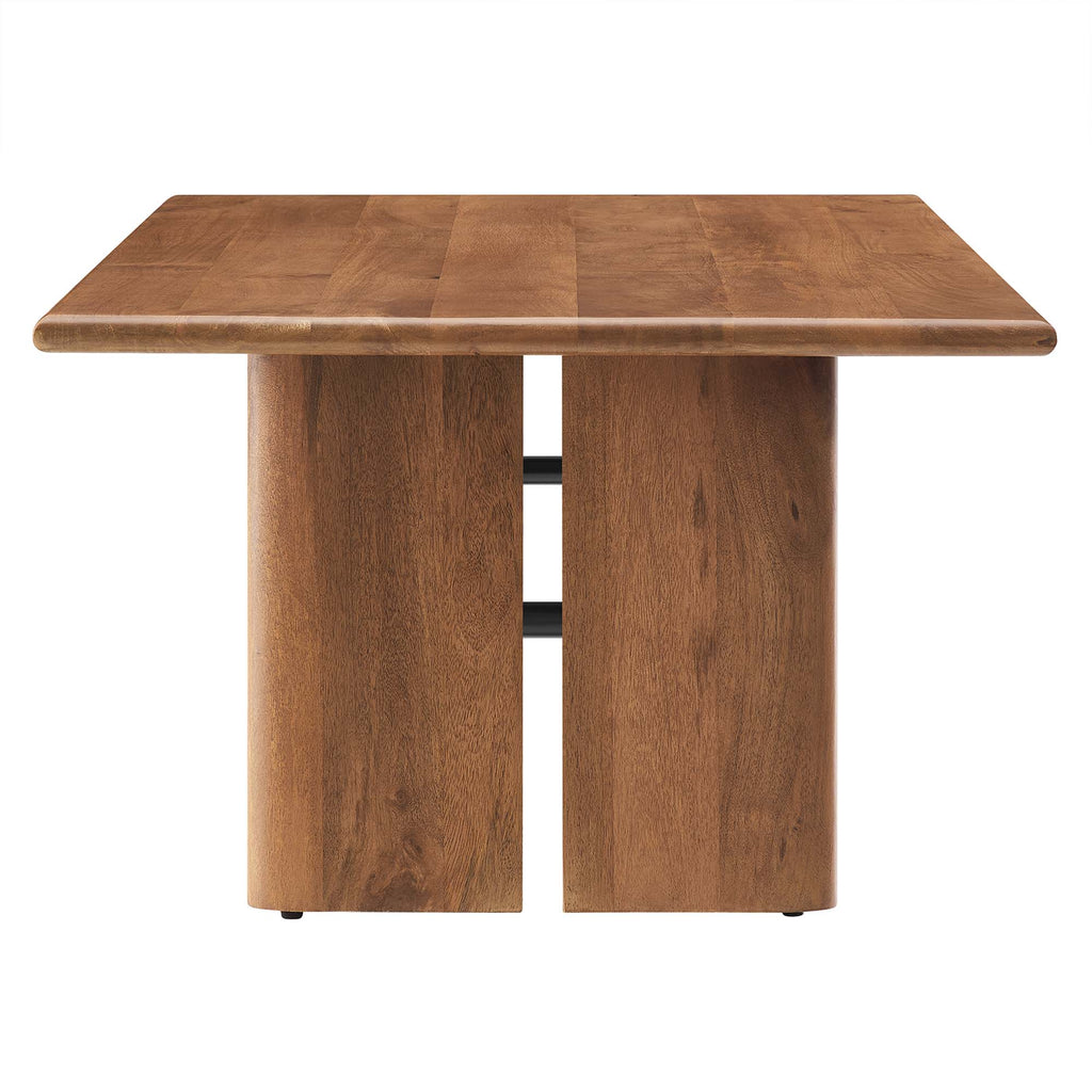 Amistad Wood Coffee Table - Walnut