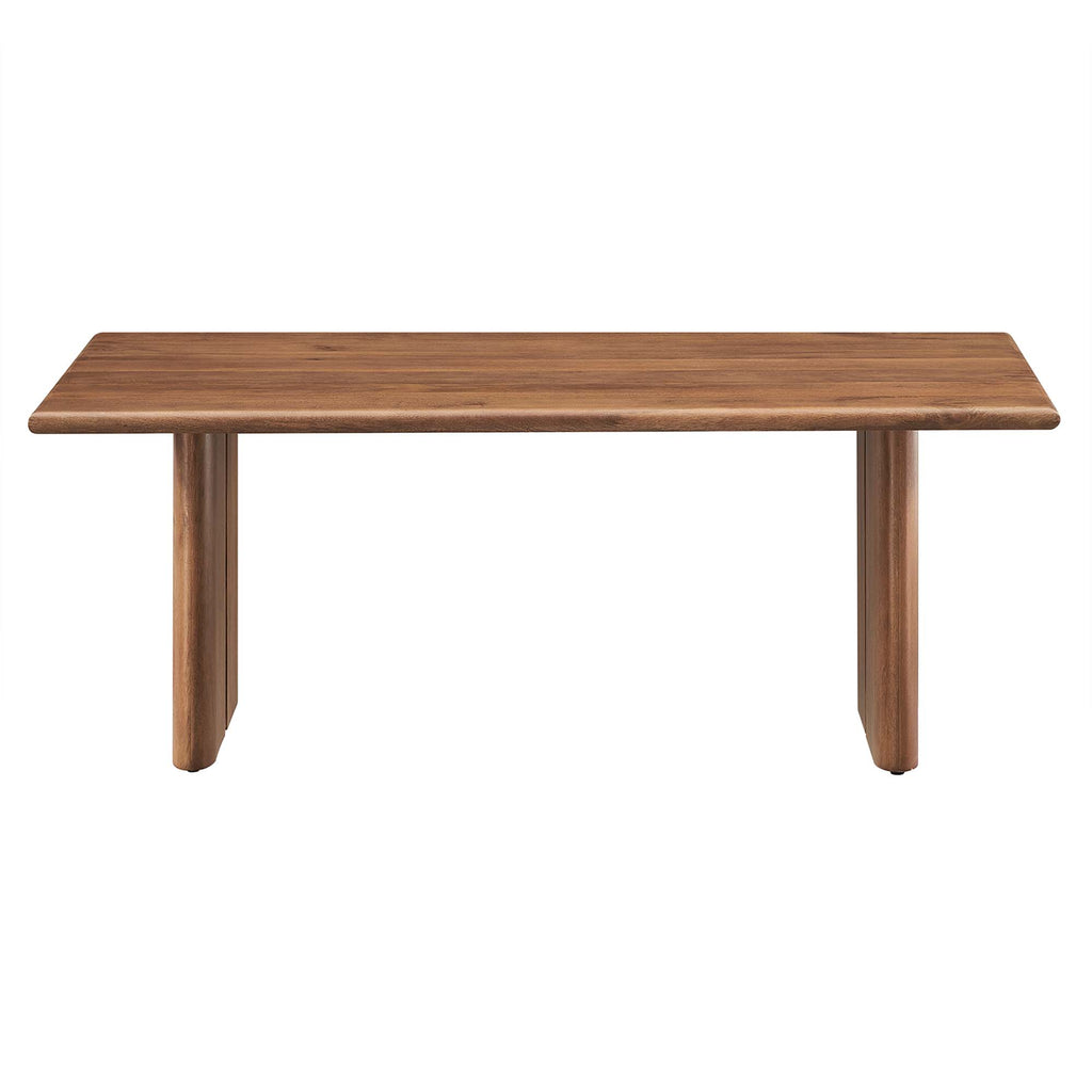 Amistad Wood Coffee Table - Walnut
