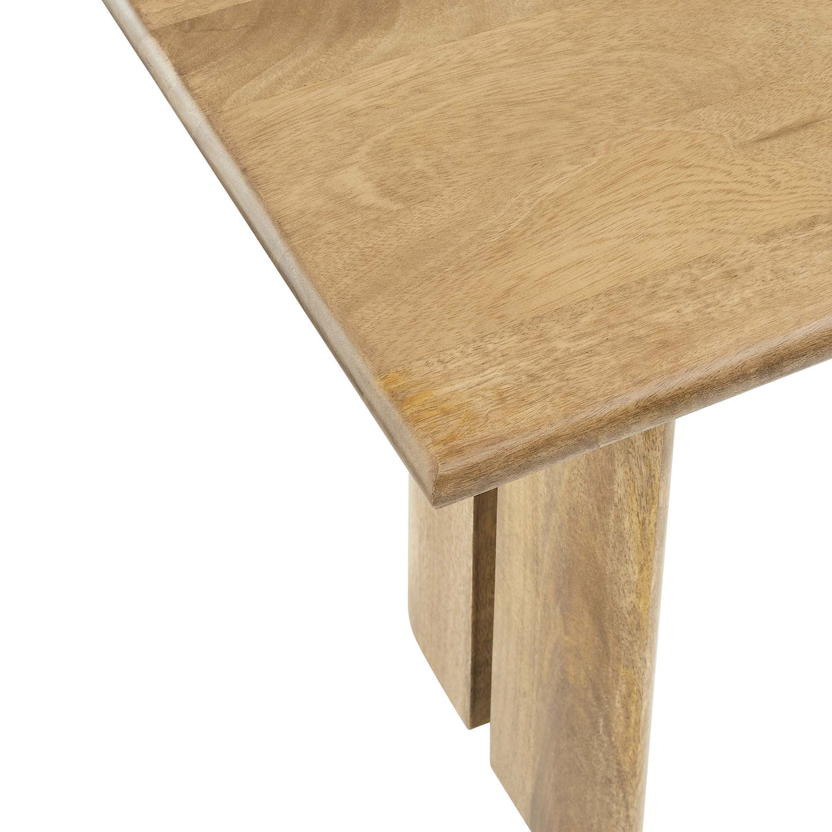 Amistad 46" Wood Bench - Oak
