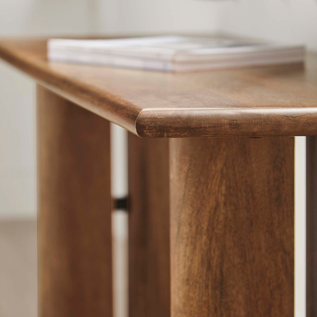Amistad 46" Wood Bench - Walnut