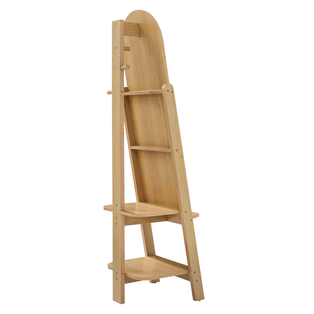 Ascend Standing Mirror - Oak