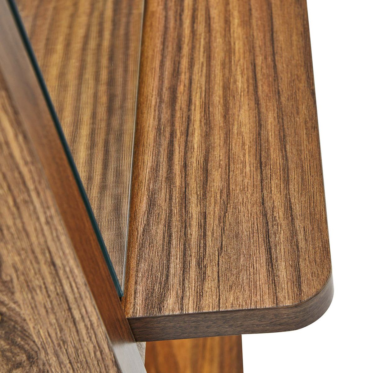 Ascend Standing Mirror - Walnut