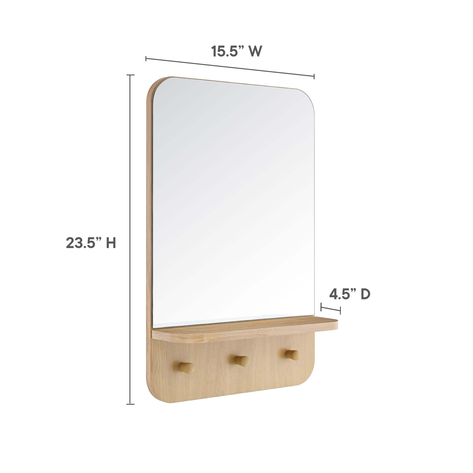 Lumina Mirror - Oak