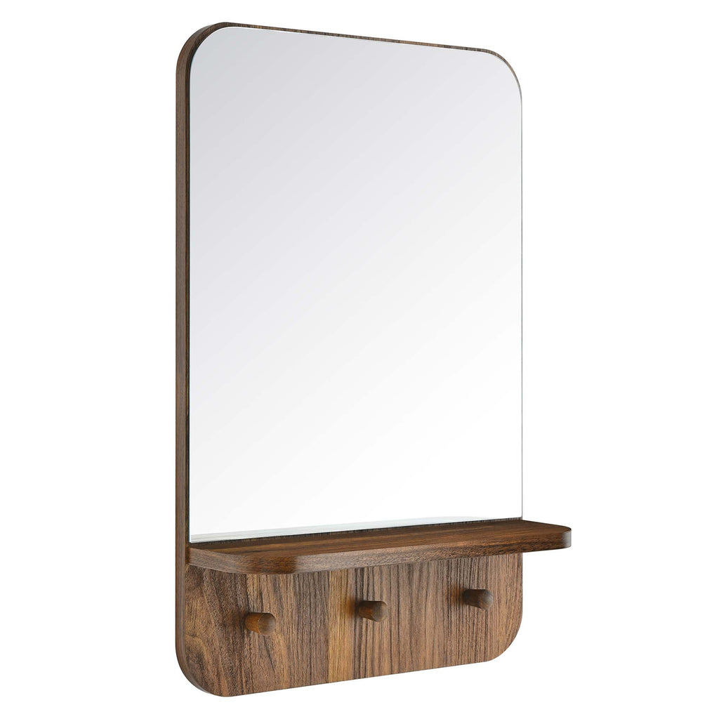 Lumina Mirror - Walnut