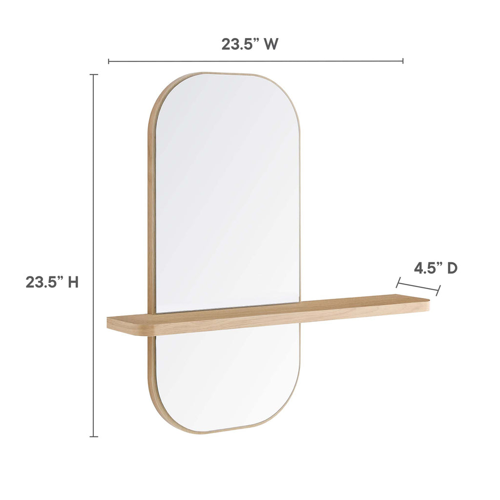 Solstice Mirror - Oak