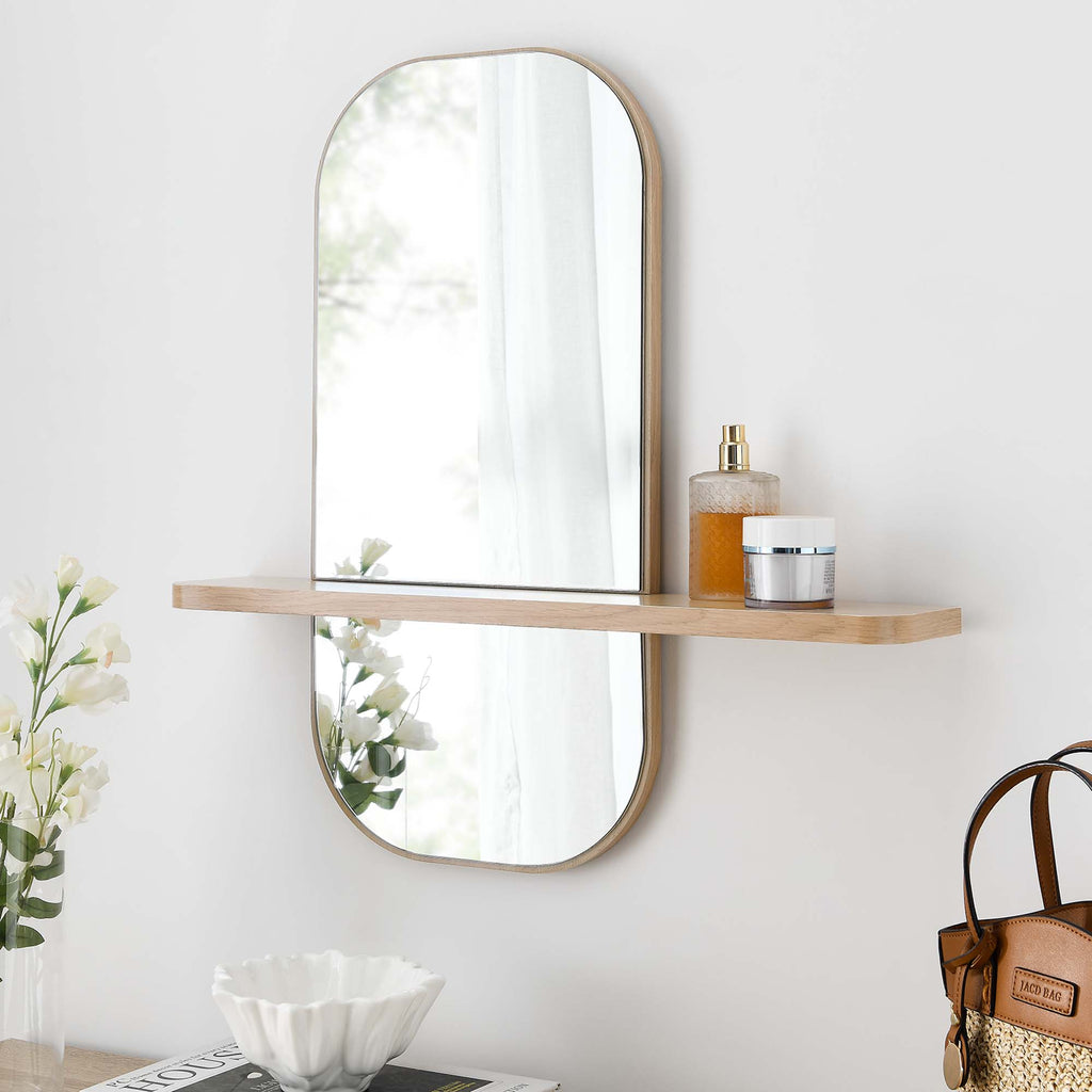 Solstice Mirror - Oak