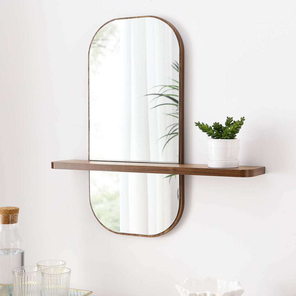 Solstice Mirror - Walnut