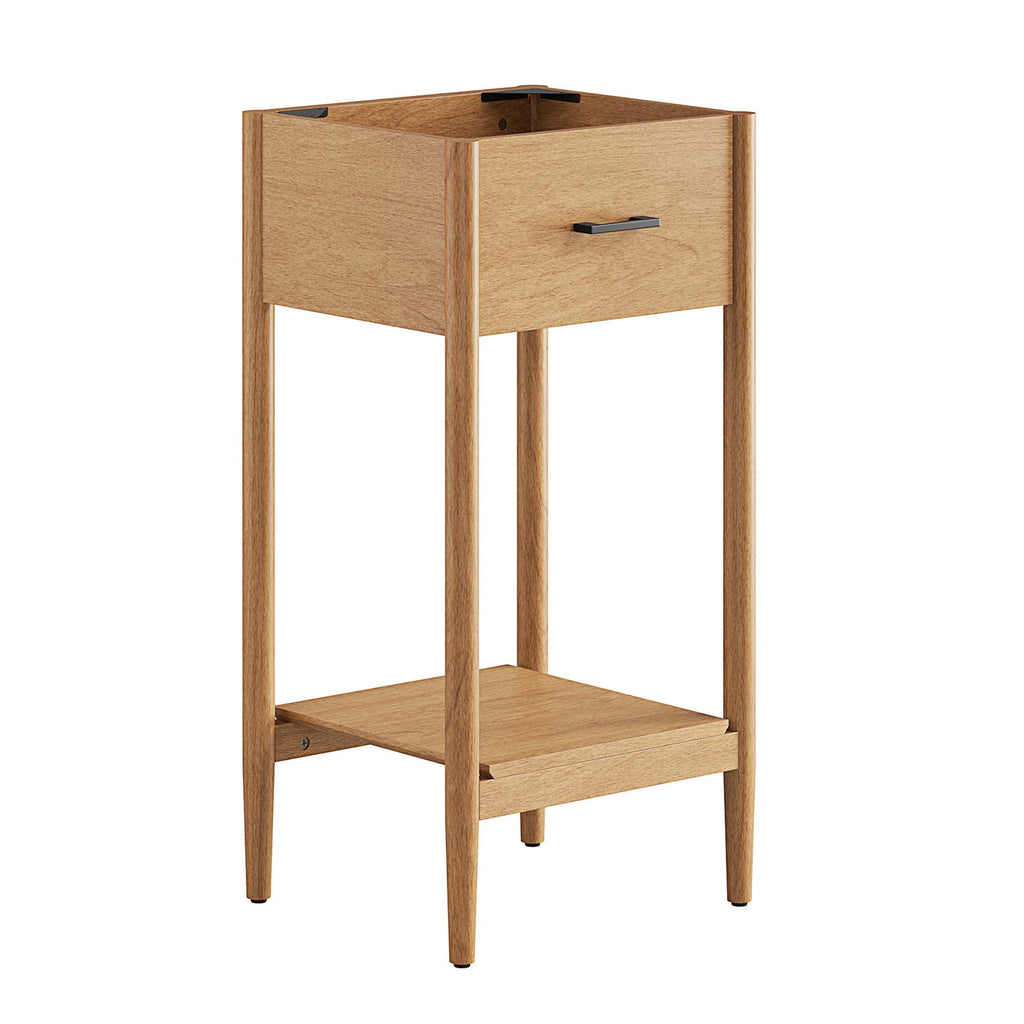 Zaire 18" Bathroom Vanity Cabinet (Sink Basin Not Included) - Natural