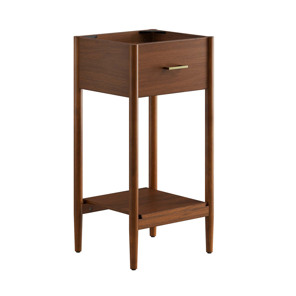 Zaire 18" Bathroom Vanity Cabinet (Sink Basin Not Included) - Walnut