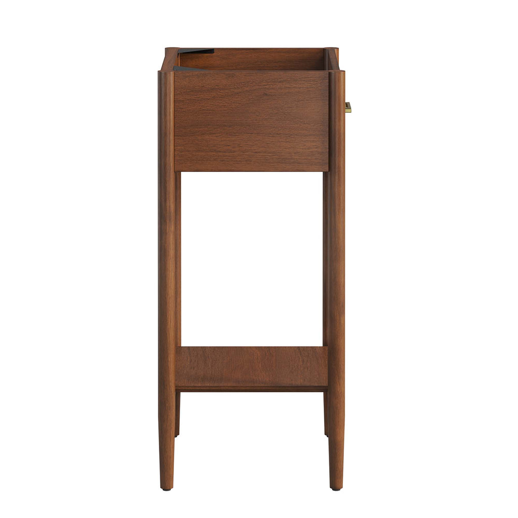 Zaire 18" Bathroom Vanity Cabinet (Sink Basin Not Included) - Walnut