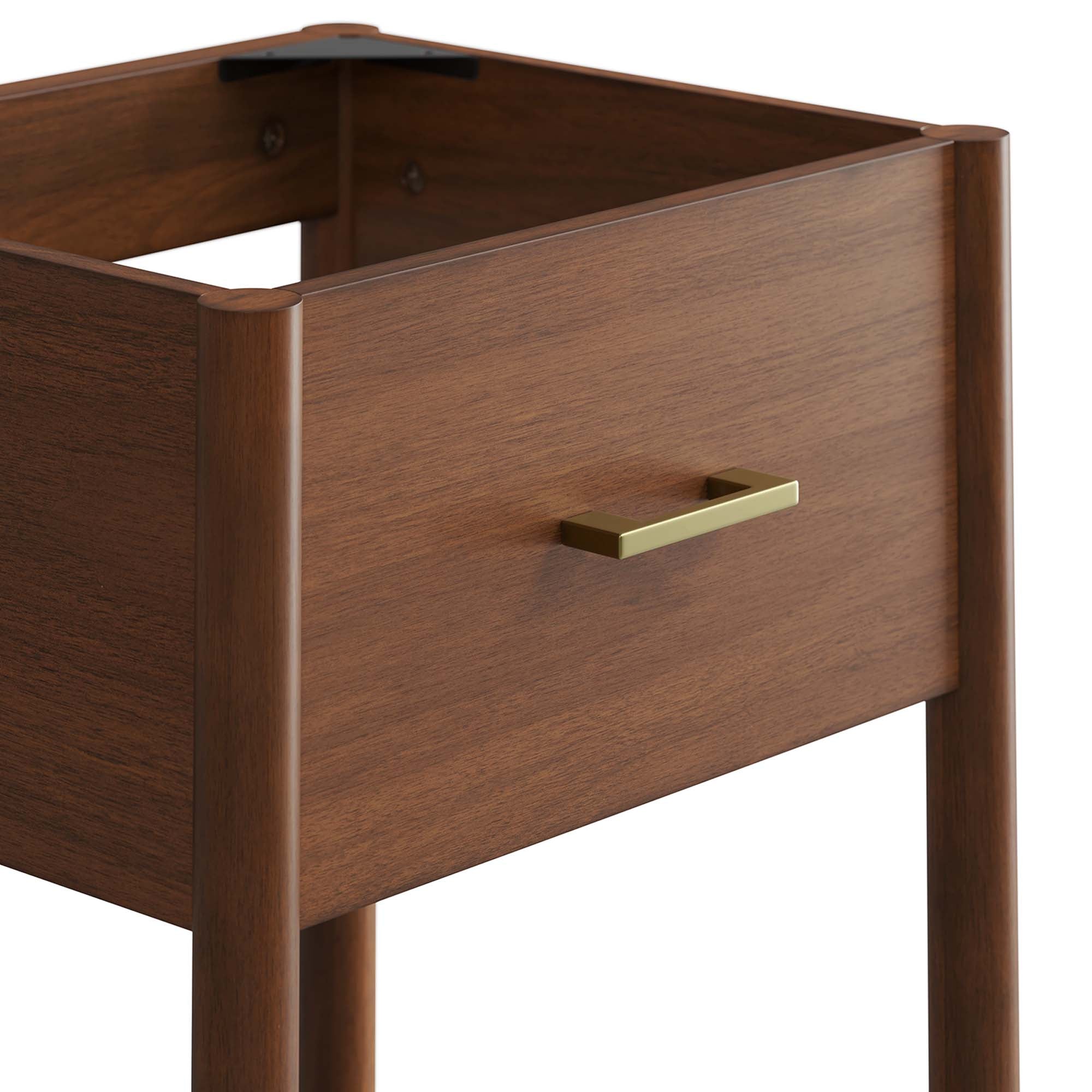 Zaire 18" Bathroom Vanity Cabinet (Sink Basin Not Included) - Walnut