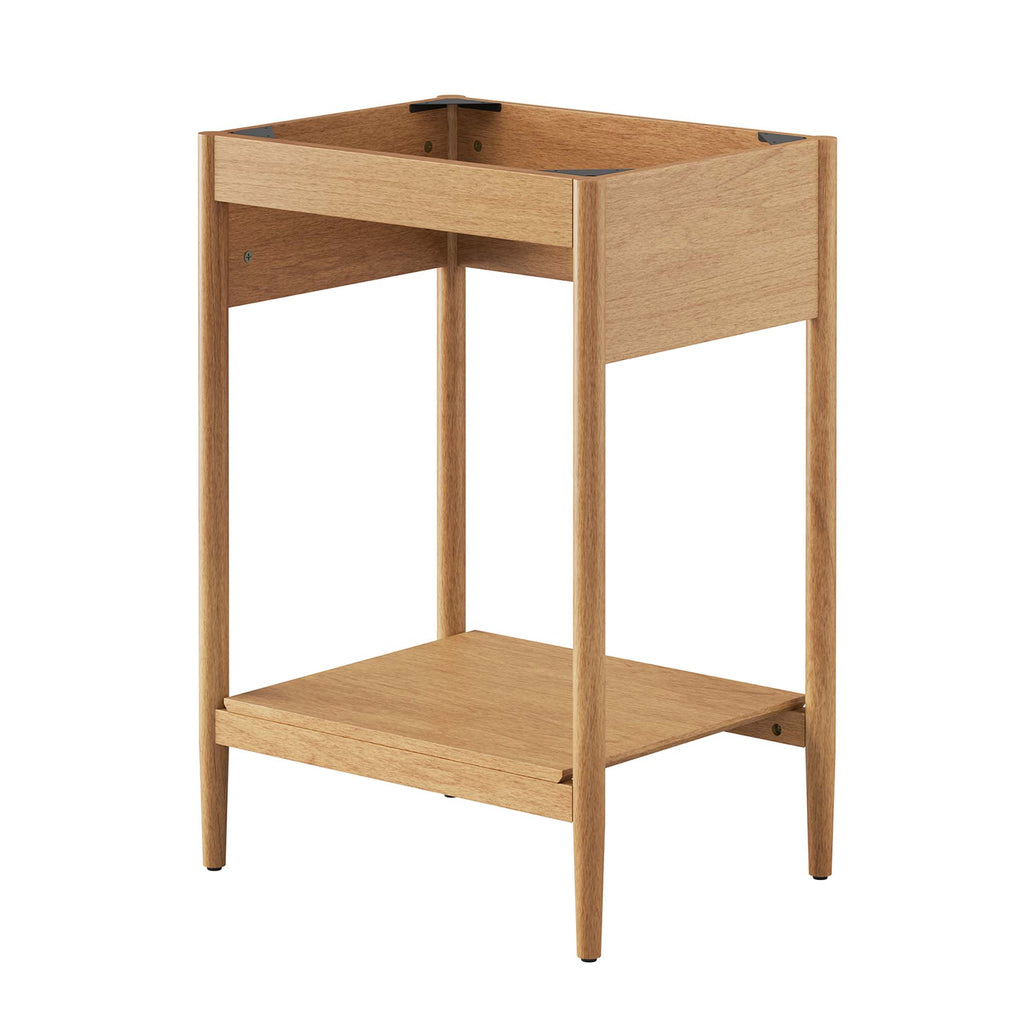 Zaire 24" Bathroom Vanity Cabinet (Sink Basin Not Included) - Natural