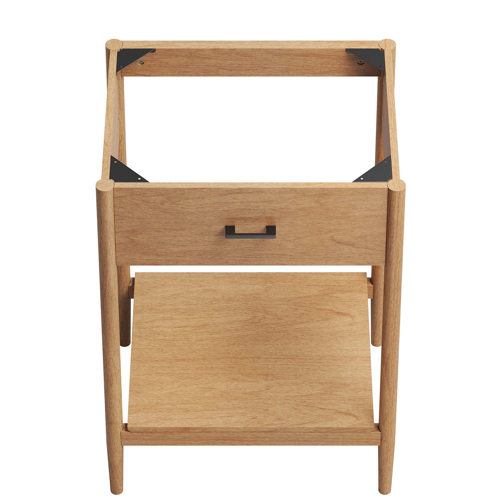 Zaire 24" Bathroom Vanity Cabinet (Sink Basin Not Included) - Natural