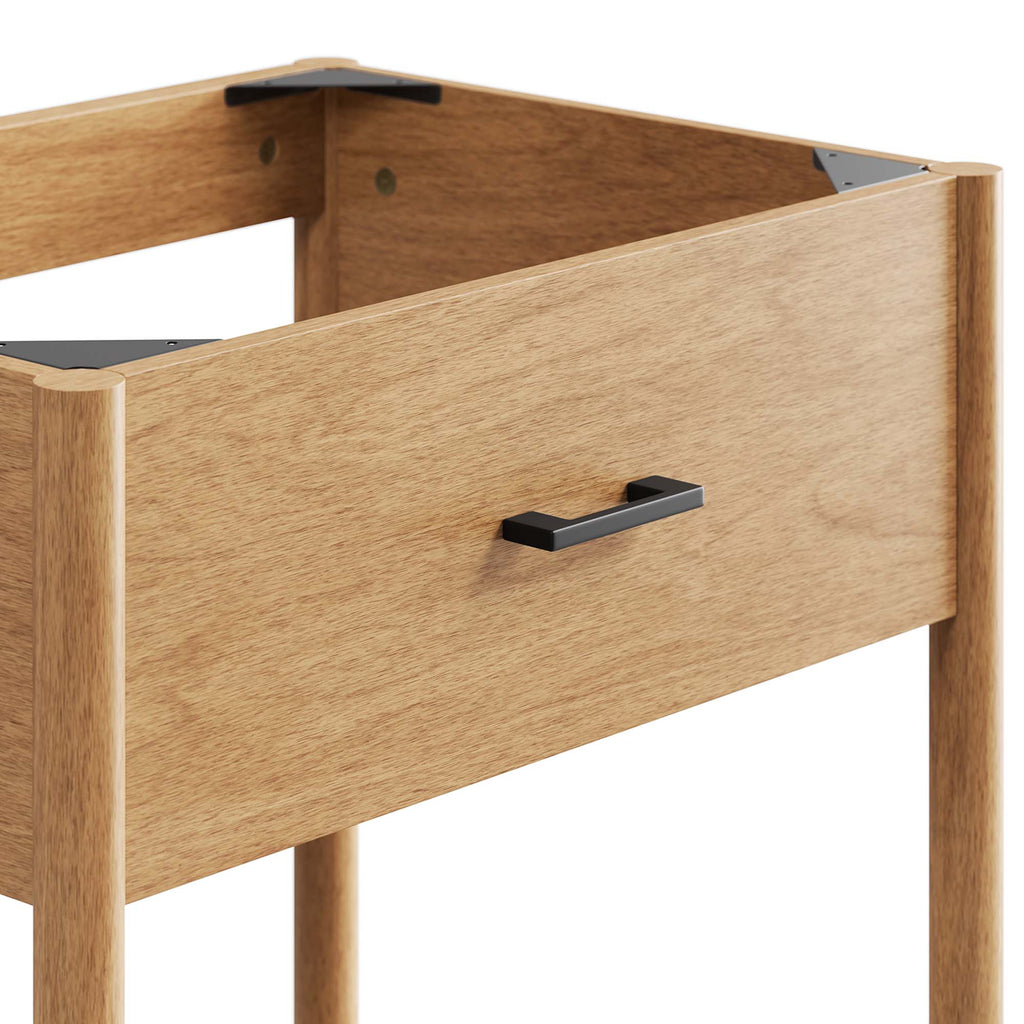 Zaire 24" Bathroom Vanity Cabinet (Sink Basin Not Included) - Natural