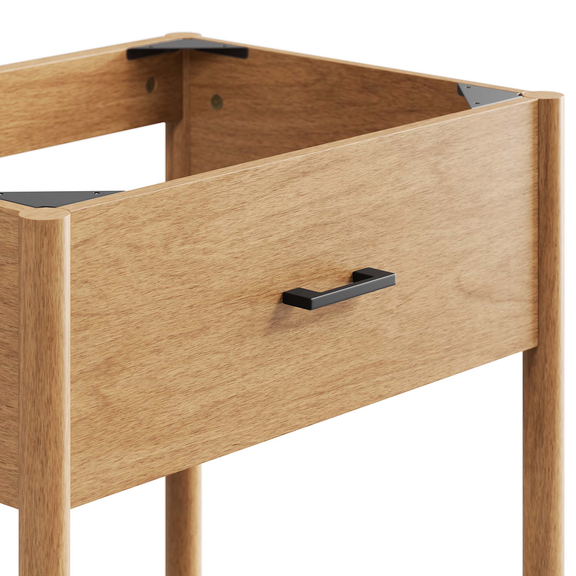 Zaire 24" Bathroom Vanity Cabinet (Sink Basin Not Included) - Natural