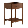 Zaire 24" Bathroom Vanity Cabinet (Sink Basin Not Included) - Walnut