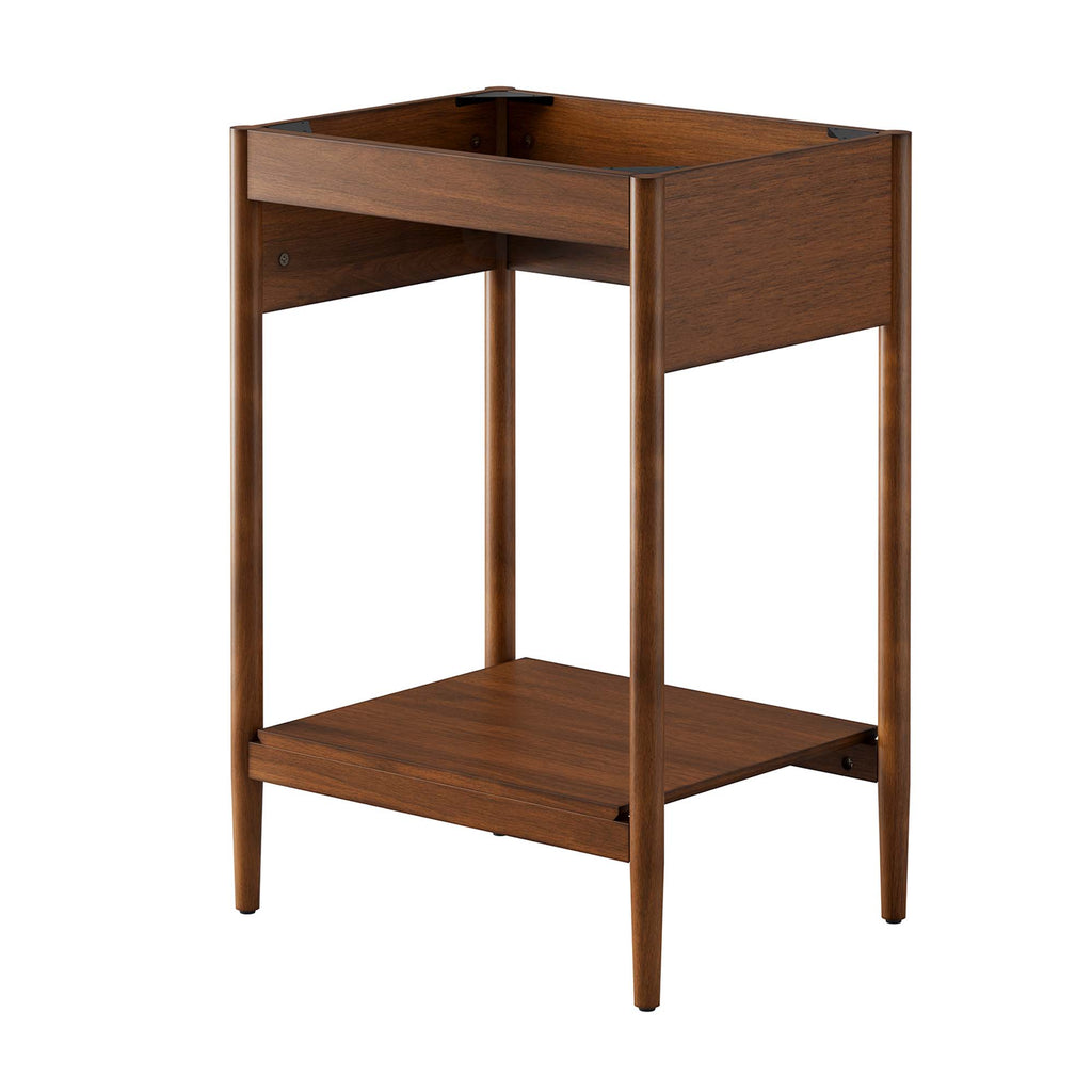 Zaire 24" Bathroom Vanity Cabinet (Sink Basin Not Included) - Walnut