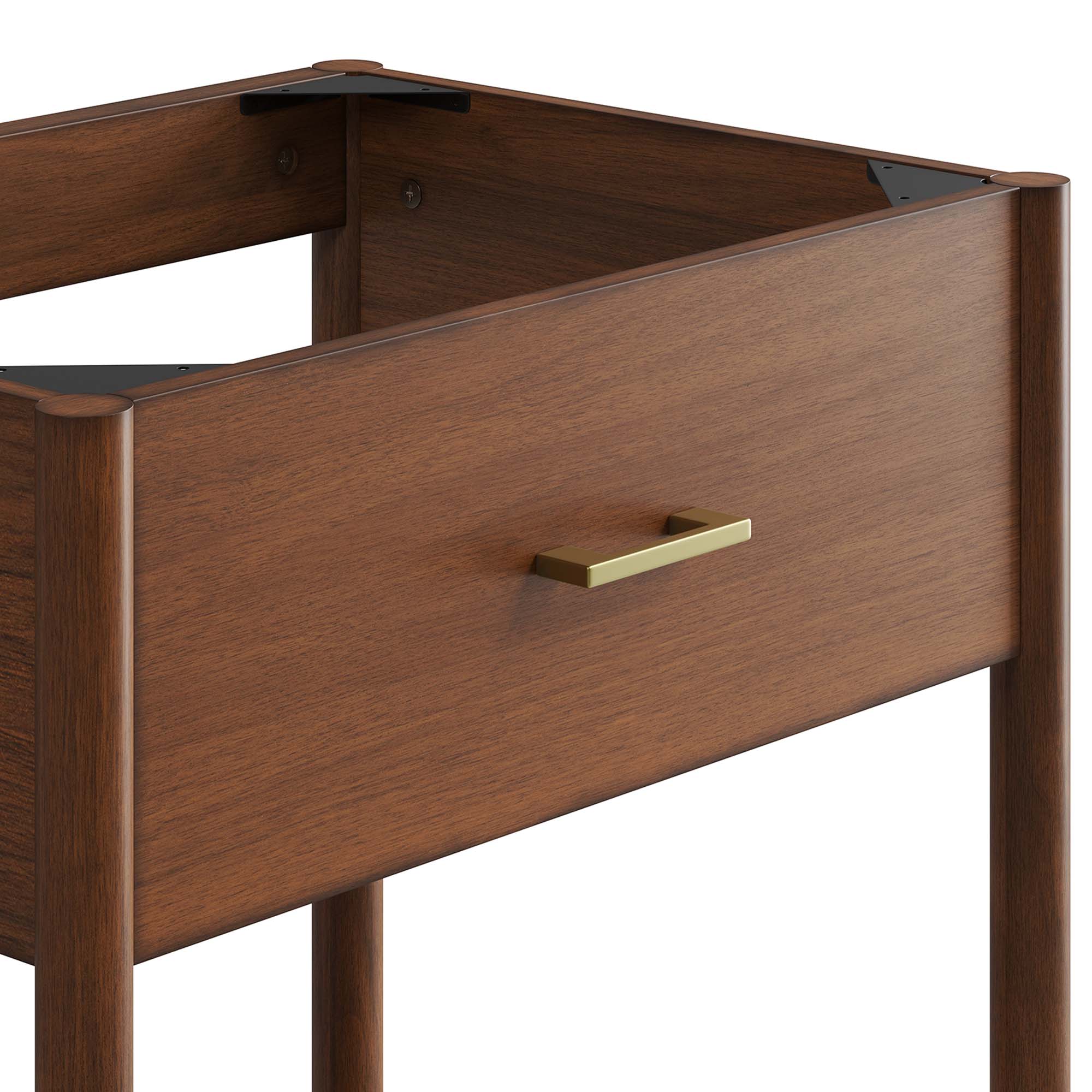 Zaire 24" Bathroom Vanity Cabinet (Sink Basin Not Included) - Walnut