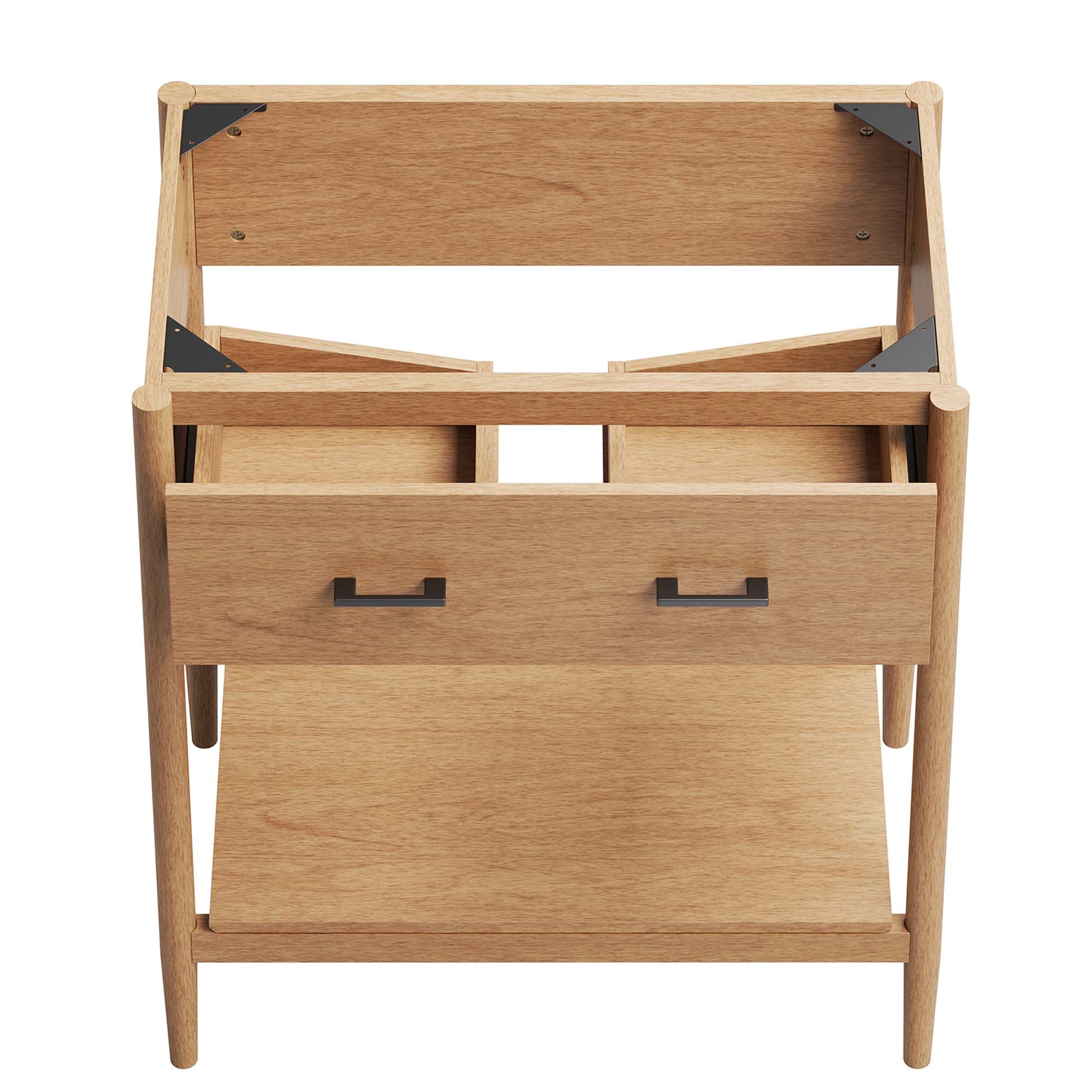 Zaire 30" Bathroom Vanity Cabinet (Sink Basin Not Included) - Natural
