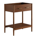 Zaire 30" Bathroom Vanity Cabinet (Sink Basin Not Included) - Walnut
