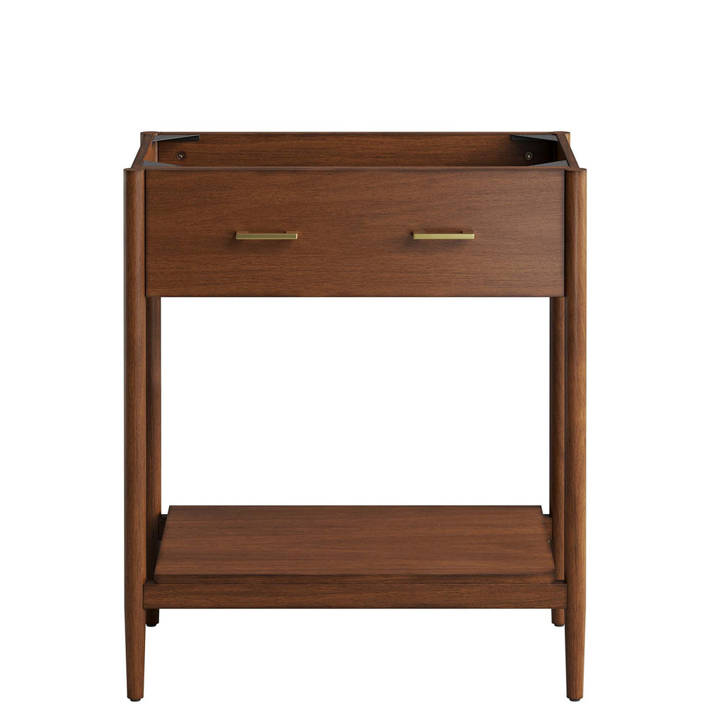 Zaire 30" Bathroom Vanity Cabinet (Sink Basin Not Included) - Walnut