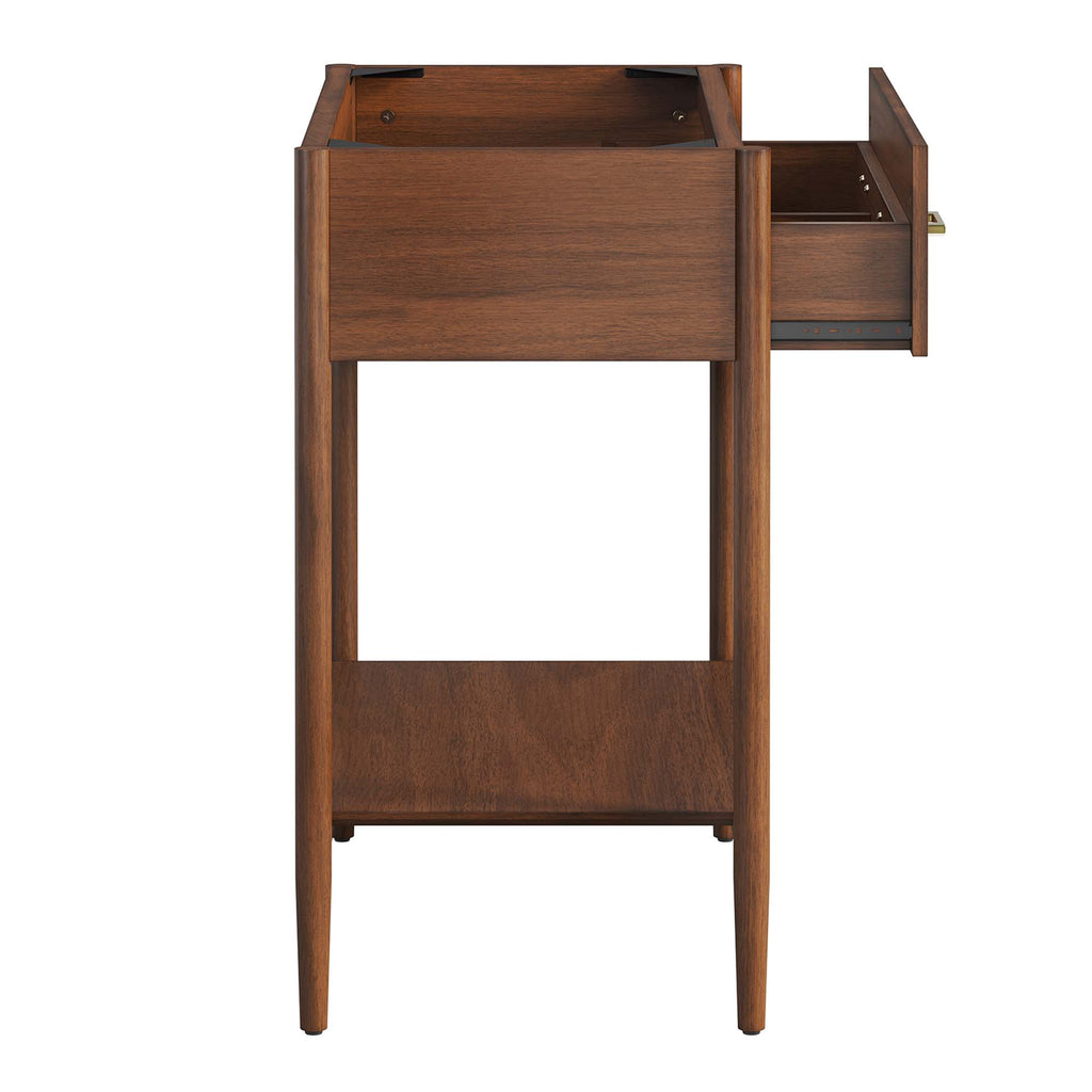 Zaire 30" Bathroom Vanity Cabinet (Sink Basin Not Included) - Walnut