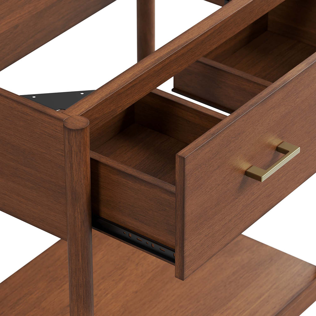 Zaire 30" Bathroom Vanity Cabinet (Sink Basin Not Included) - Walnut