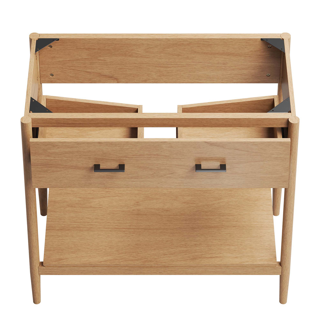Zaire 36" Bathroom Vanity Cabinet (Sink Basin Not Included) - Natural