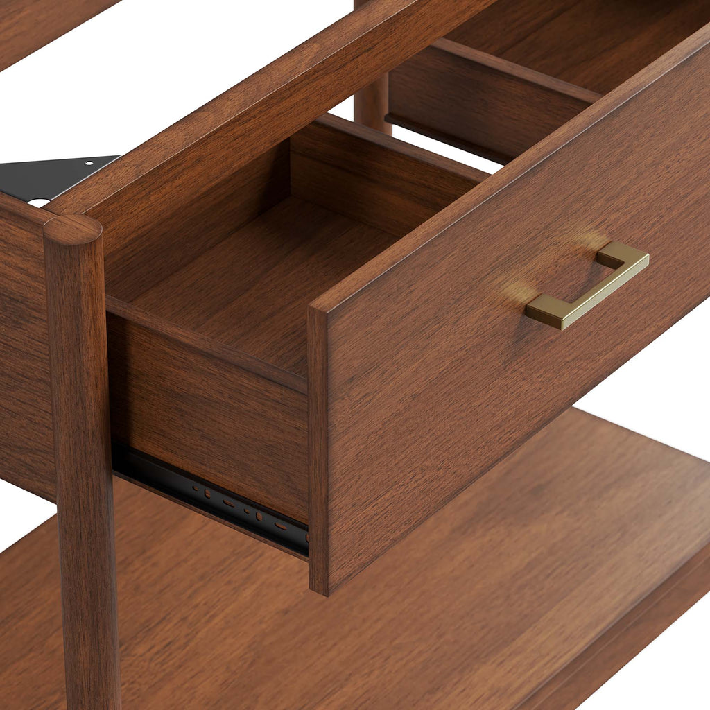 Zaire 36" Bathroom Vanity Cabinet (Sink Basin Not Included) - Walnut