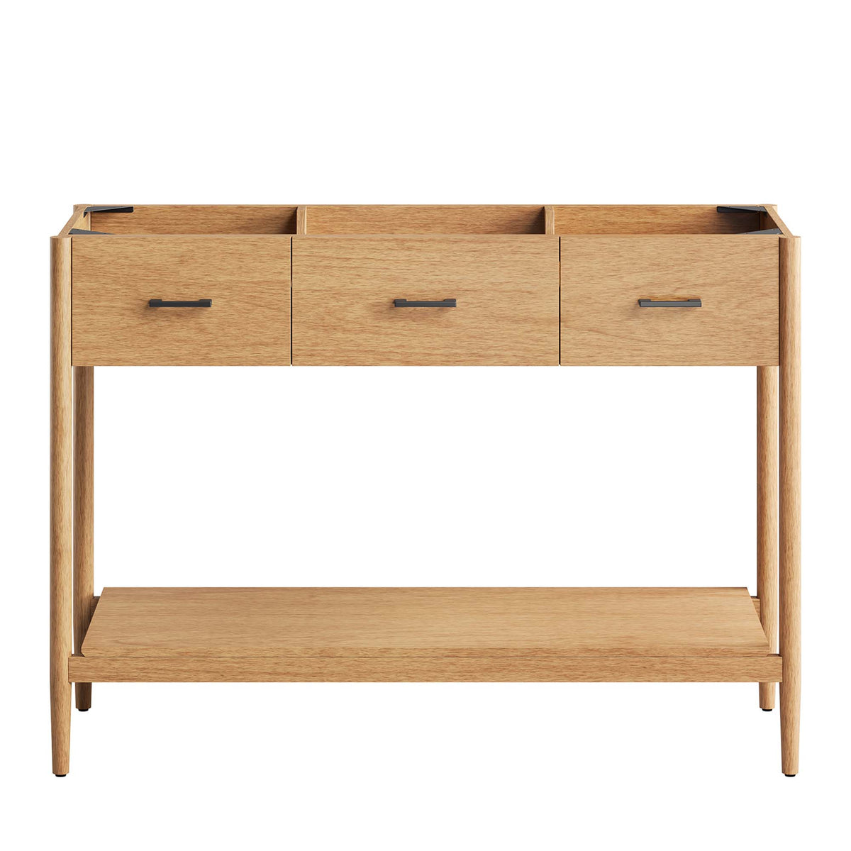 Zaire 48" Single Sink Compatible Bathroom Vanity Cabinet (Sink Basin Not Included) - Natural