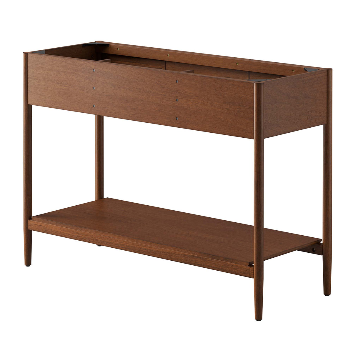 Zaire 48" Single Sink Compatible Bathroom Vanity Cabinet (Sink Basin Not Included) - Walnut