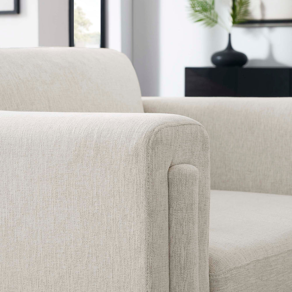 Visible Fabric Armchair - Ivory