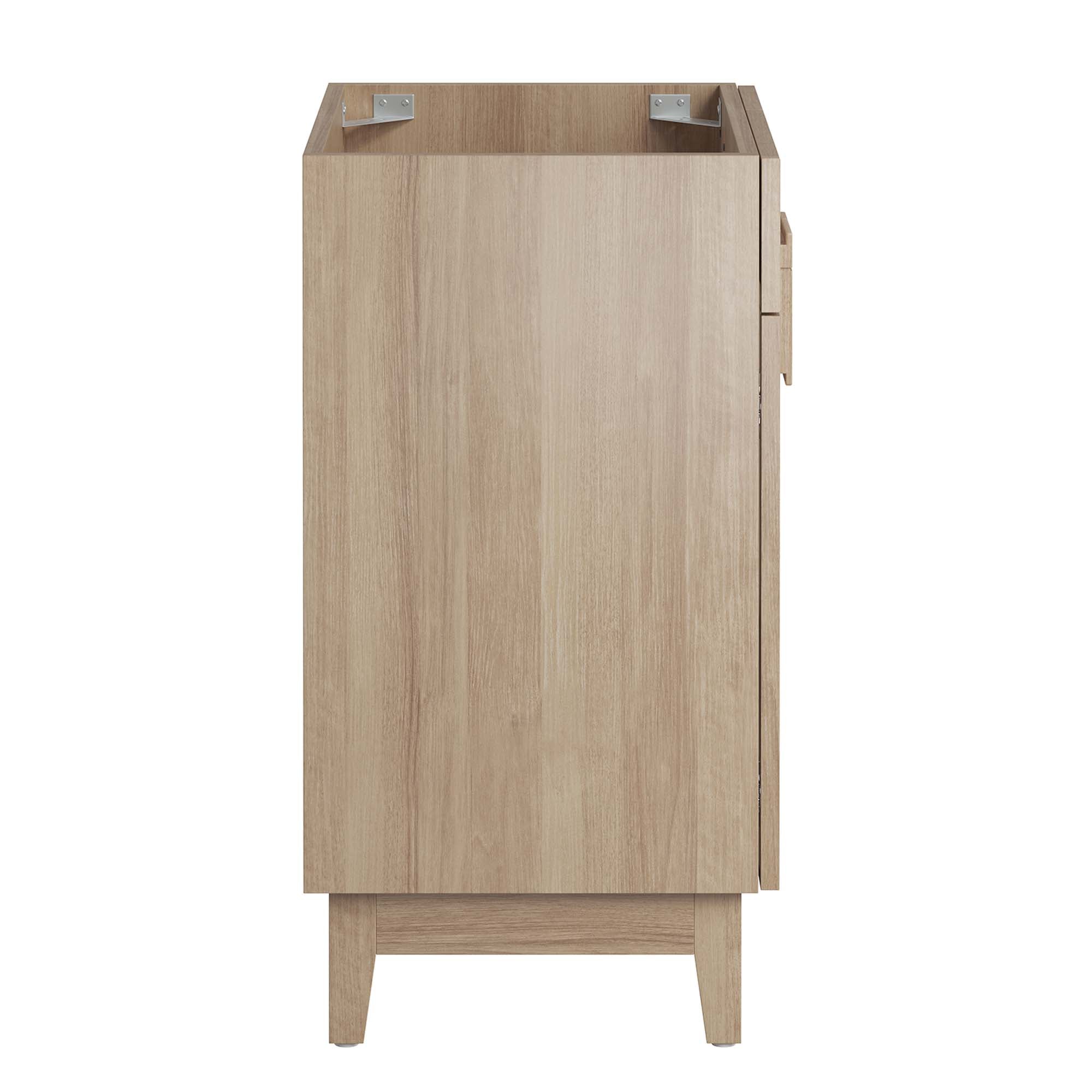 Miles 24" Bathroom Vanity Cabinet (Sink Basin Not Included) - Oak