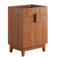 Miles 24" Bathroom Vanity Cabinet (Sink Basin Not Included) - Walnut
